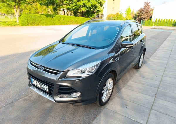 Ford Kuga cena 54900 przebieg: 229810, rok produkcji 2014 z Rajgród małe 326